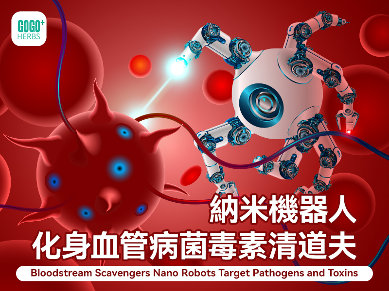 納米機器人化身血管病菌毒素清道夫