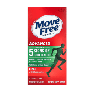 Move Free - 升級版配方(葡萄糖胺、軟骨素、MSM) 120片