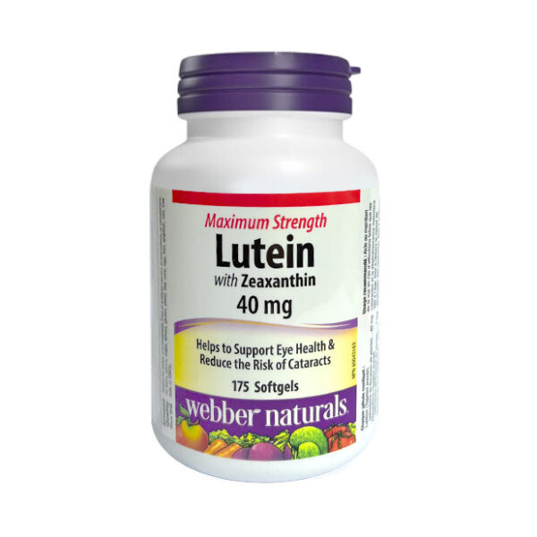 Weberjian - Super Eye Protection Lutein Essence 40mg + Zeaxanthin 7mg 175 Tablets