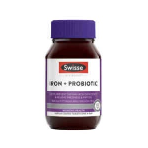 Swisse - Iron + Probiotics 30 Tablets