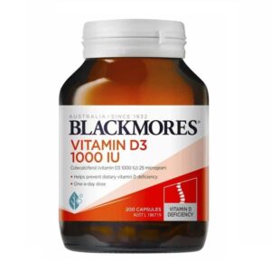 BLACKMORES - 維他命D3 1000IU 200粒