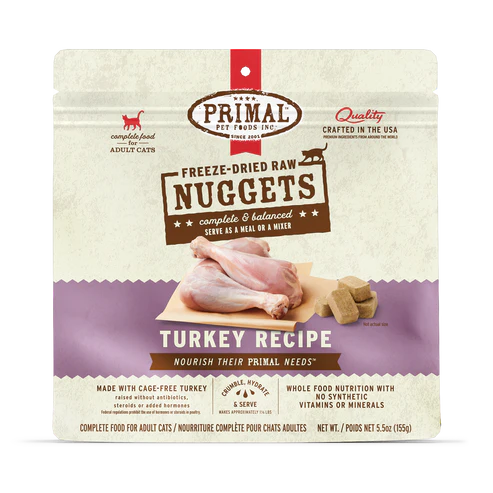 【限時優惠】Primal - 凍乾脫水貓 / 狗糧 14安士 x 4包 - 影像 2