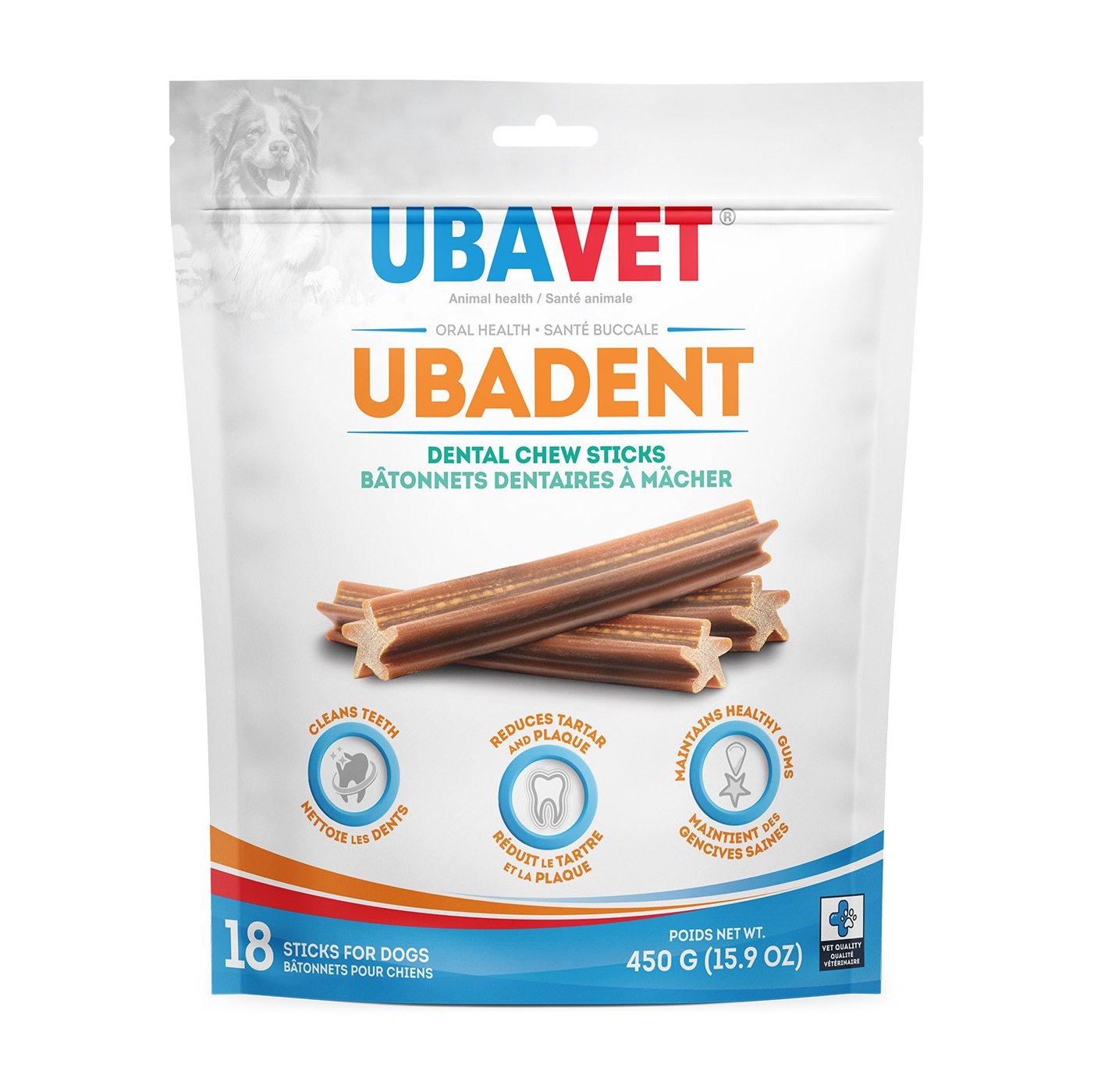 UBAVET® – 潔齒棒 452克