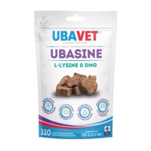 UBAVET® – 賴胺酸+DMG咀嚼片120克
