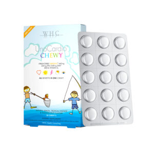 WHC - 小超人 兒童咀嚼啫喱魚油 30粒