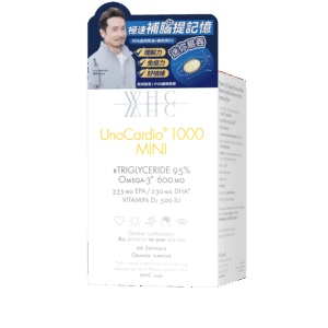 WHC - 小金蛋 95%高純度深海魚油迷你膠囊 60粒