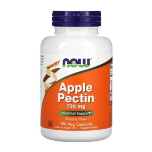 NOW Foods - 特強燒脂排毒天然蘋果果膠精華 700毫克 120粒素食膠囊