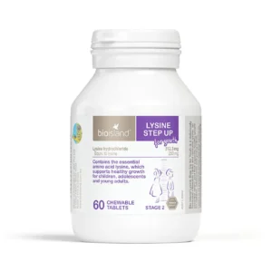 Bio Island – 賴氨酸助長素2段咀嚼片 60片