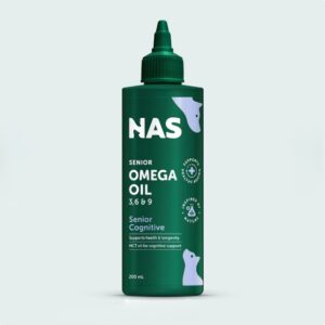 Natural Animal Solutions® – 高齡貓犬心腦健康Omega 3, 6 & 9油 200毫升