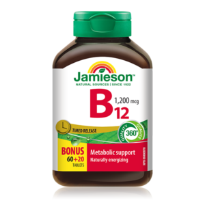 Jamieson - 維他命B12長效配方 1200微克 80片