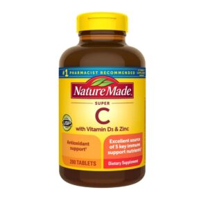Nature Made - 維他命C + D3 + 鋅 200片