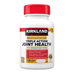Kirkland Signature - 三倍強效關節配方 (UC-II®膠原蛋白 + 透明質酸) 110粒
