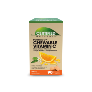 Certified Naturals - 脂質維他命C 500毫克 90粒咀嚼片