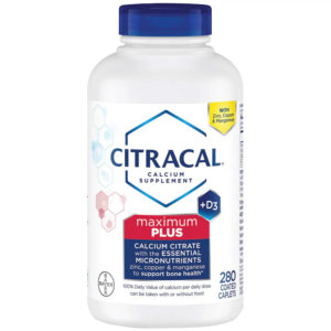 Citracal - 檸檬酸鈣 650毫克 + 維他命D3 1000IU 280片