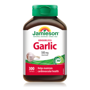 Jamieson - 無味大蒜膠囊 300粒