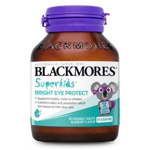 BLACKMORES - 小超人兒童護眼葉黃素咀嚼片 藍莓味 60粒