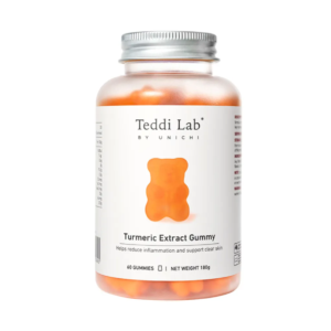 Unichi - Teddi Lab® 薑黃萃取小熊軟糖 檸檬生薑味 60粒