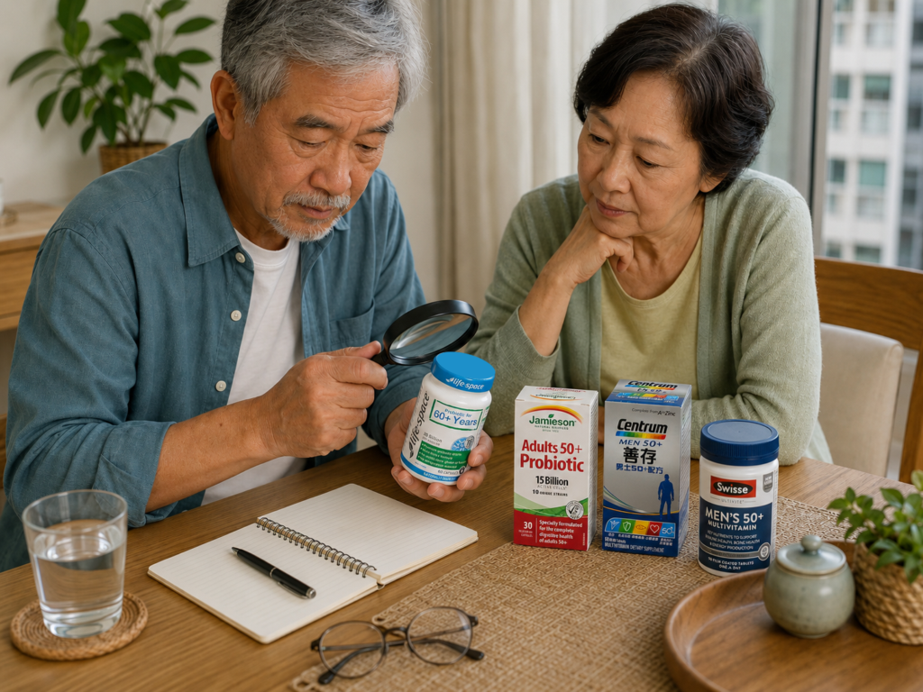 長者保健品成分與規格比較
